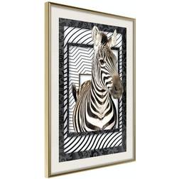 Arkiio Affisch Zebra [Poster] 30x45 Poster